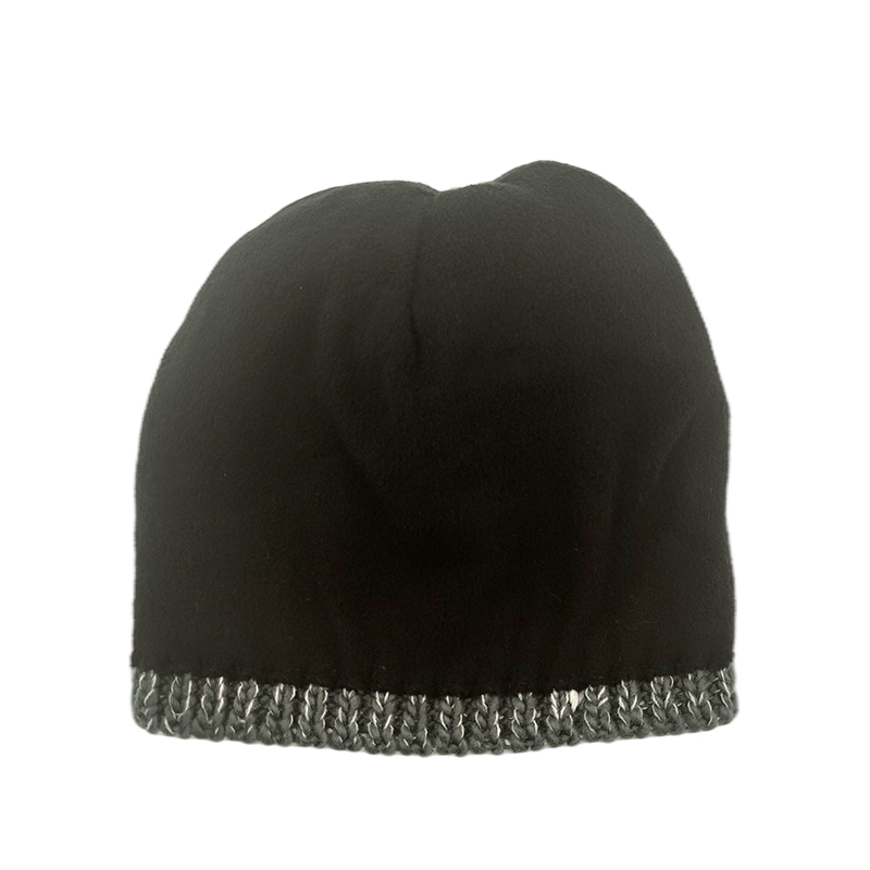 Contrast Color pompom Beanie