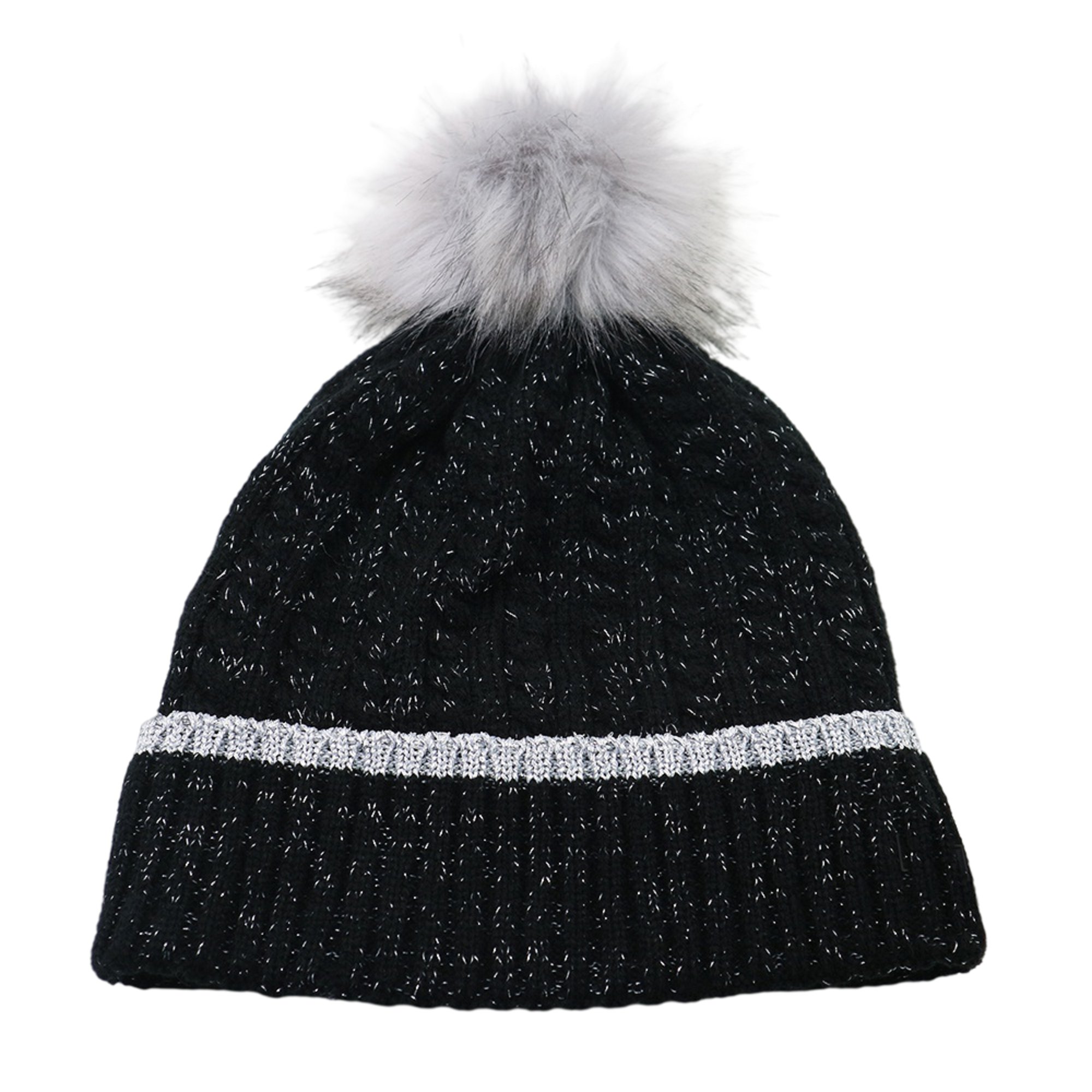 Lurex Pom Beanie For Women