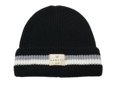 Stripes Cuffed Winter Beanie For Men