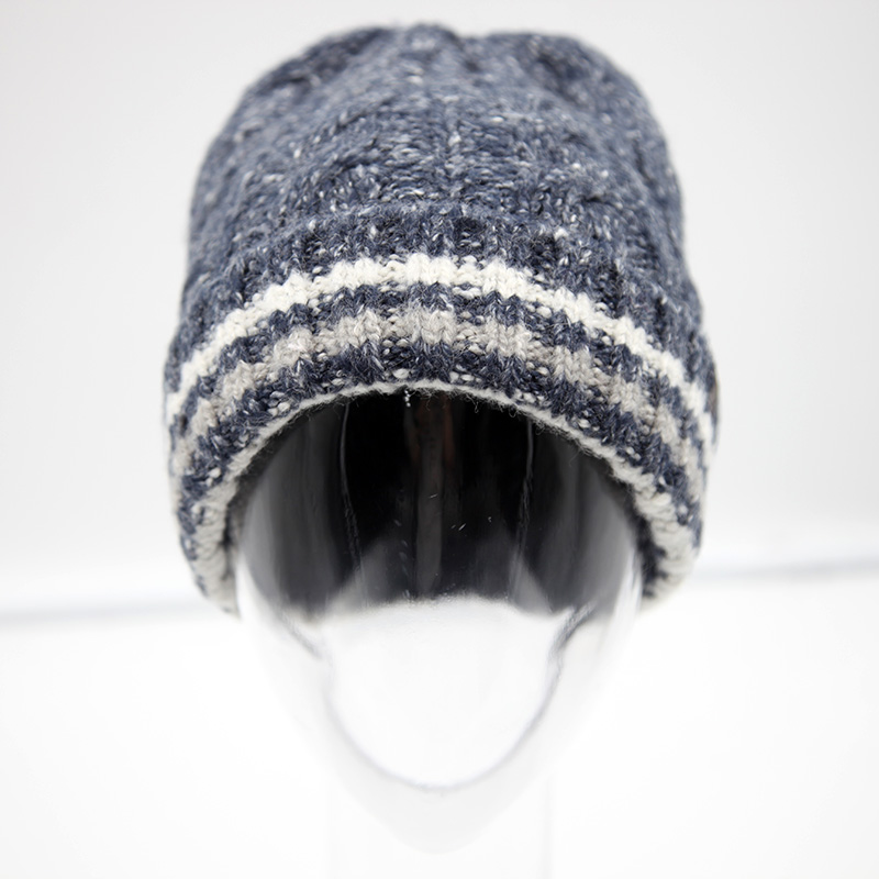Cable Knitted Cuffed Beanie For Adult
