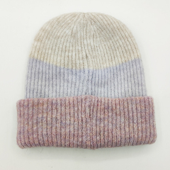 3 Tones Winter Beanie For Women