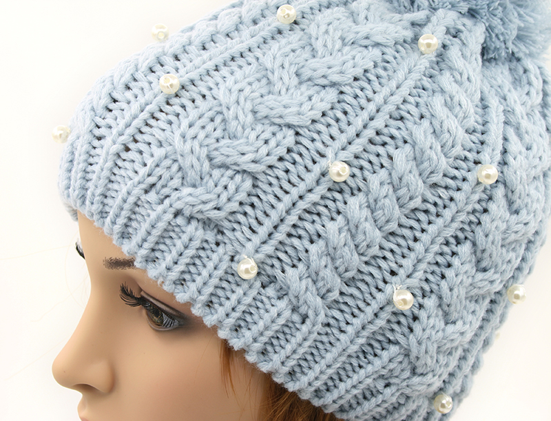 GIRLS’ PEARLS BEANIE