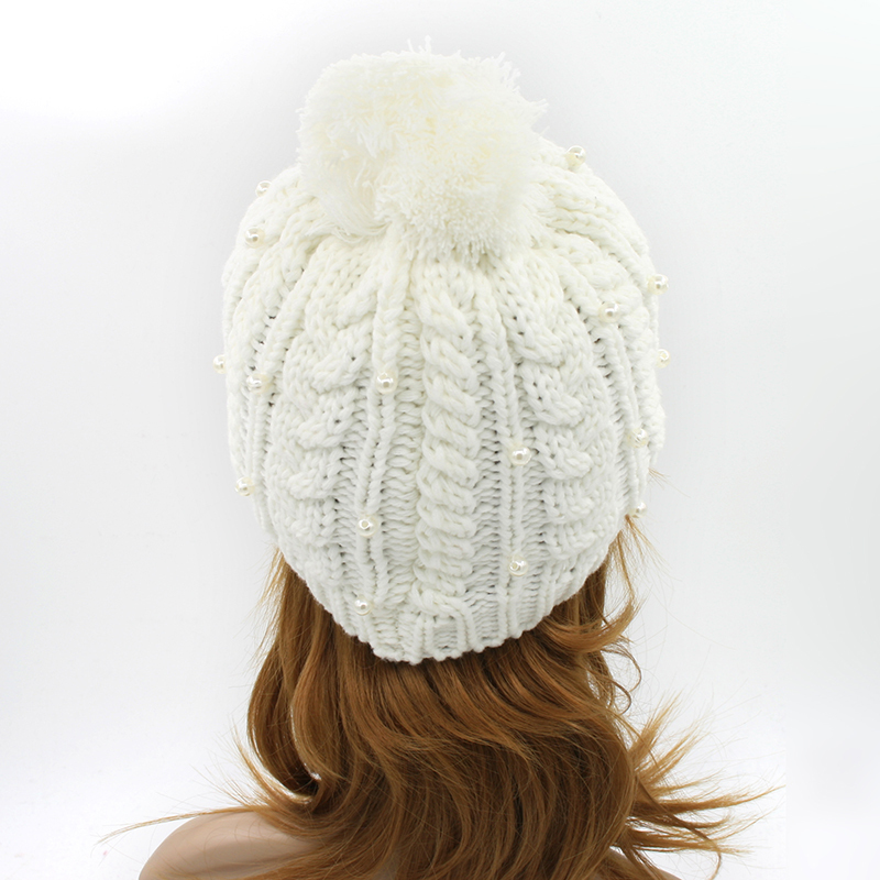 GIRLS’ PEARLS BEANIE