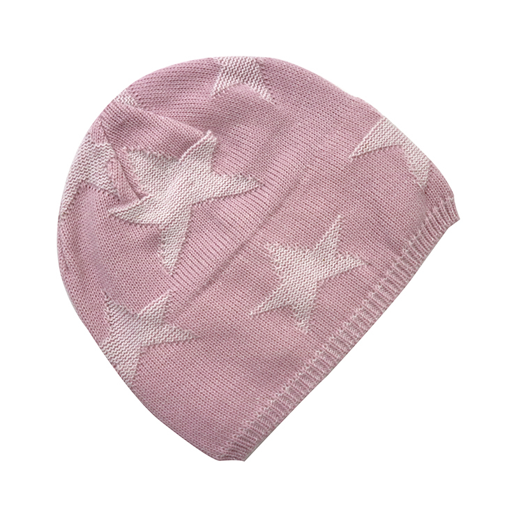 Star Knitted Beanie For Kids