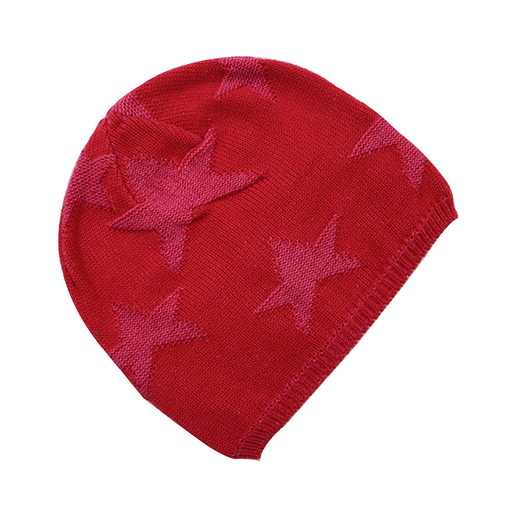 Star Knitted Beanie For Kids