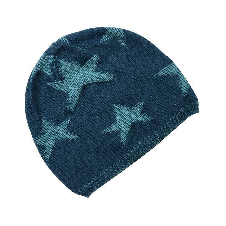Star Knitted Beanie For Kids