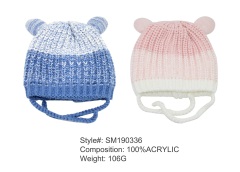 knitted beanie for kids with small ears