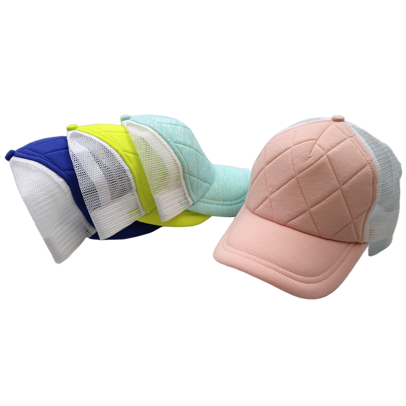 Children’s trucker cap with mesh back