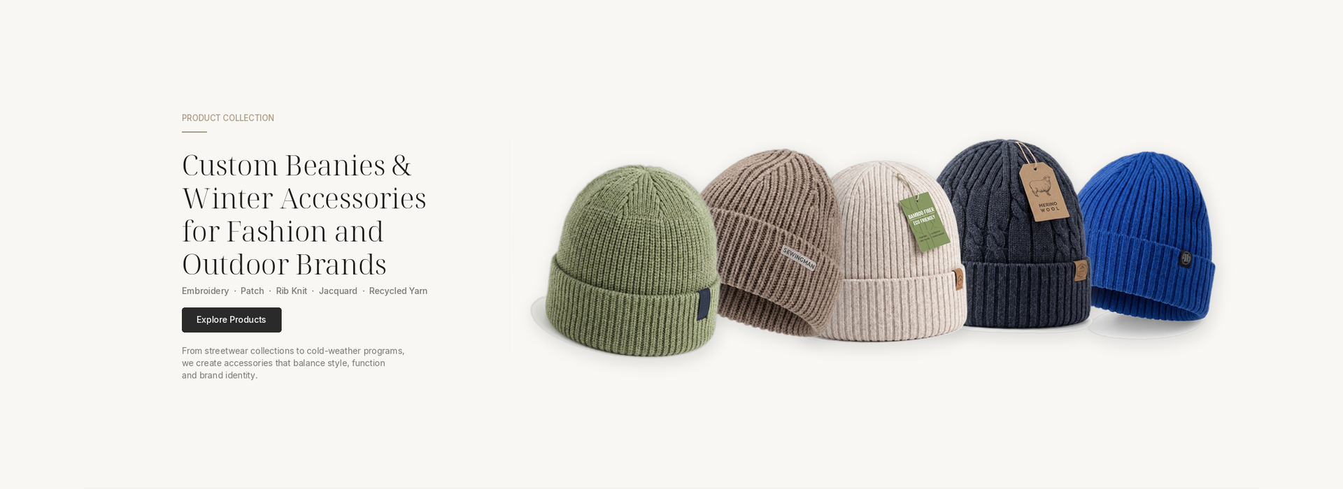 Start Your Custom Beanie Project