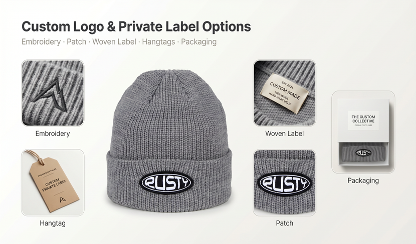 Custom Logo & Private Label Options
