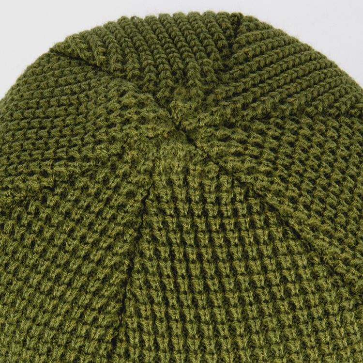 Waffel Knit Cuffed Winter Beanie