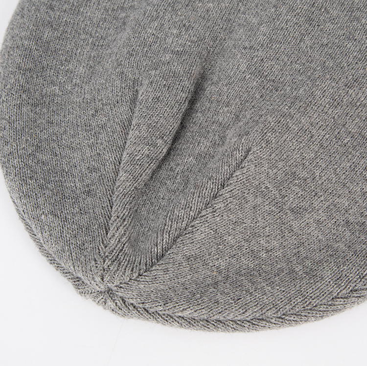  Merino Knit Lightweight Skull Beanie 