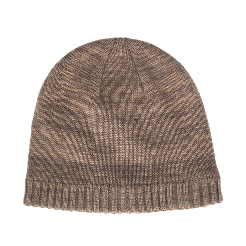 Merino Marled Rib Knit Beanie