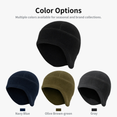 100% Polyester Fleece Earflap Winter Hats