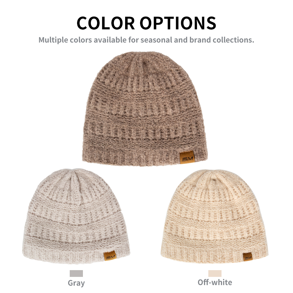 Chunky Ribbed Knit Beanie