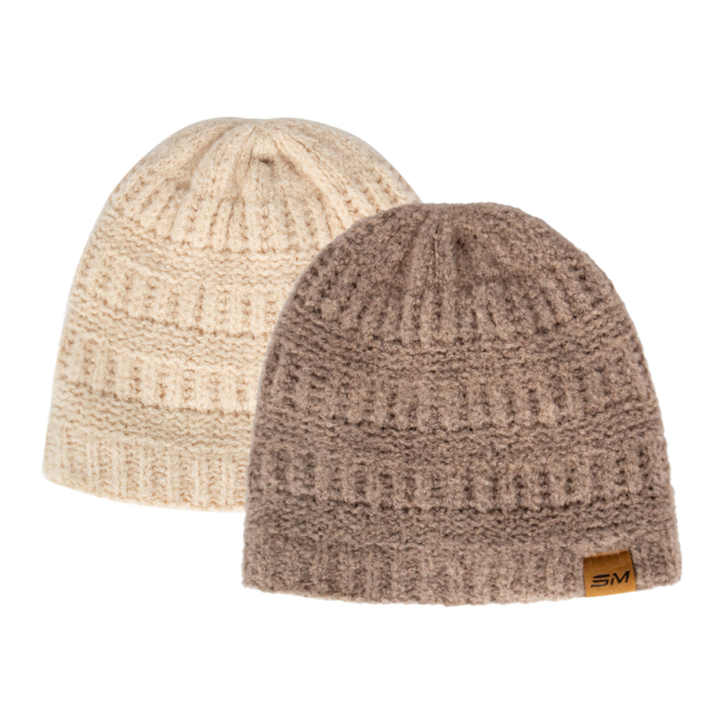Chunky Ribbed Knit Beanie
