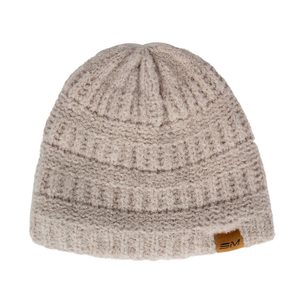 Chunky Ribbed Knit Beanie