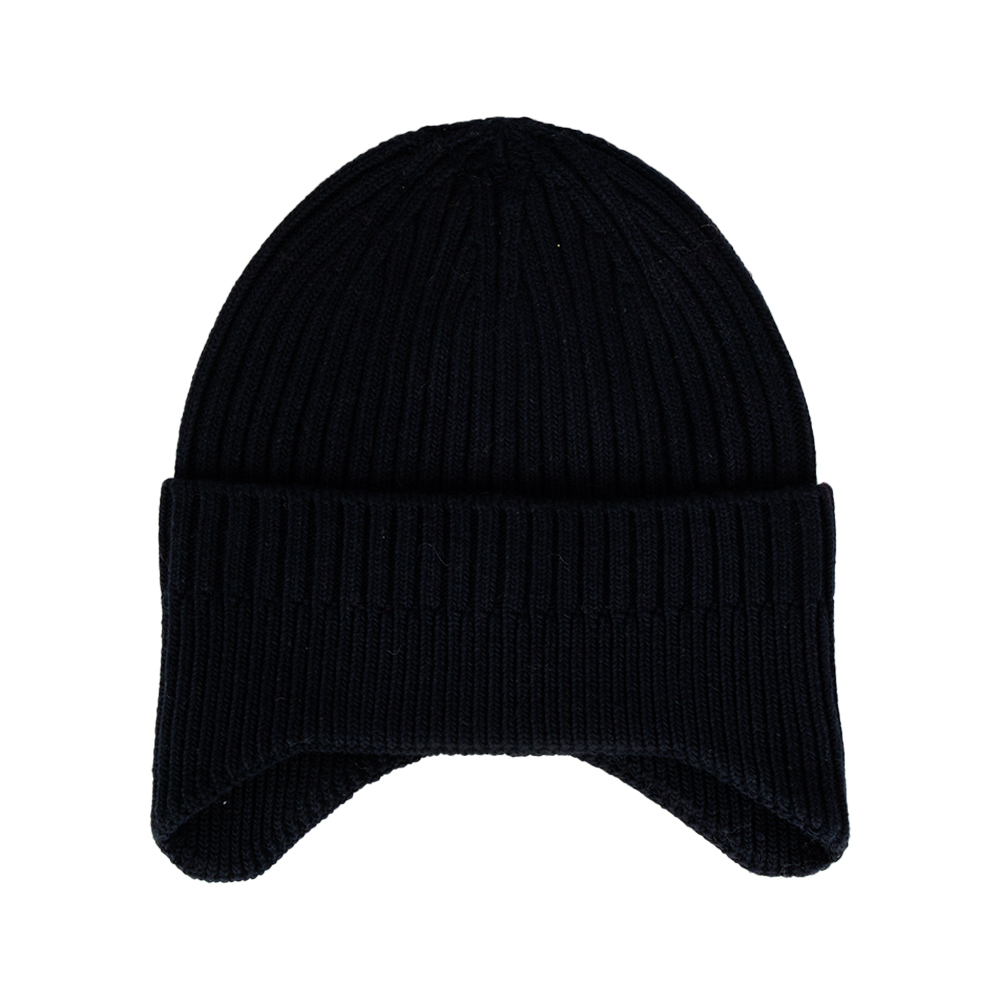 Cotton Kids Ear Flap Knit Beanie Hat