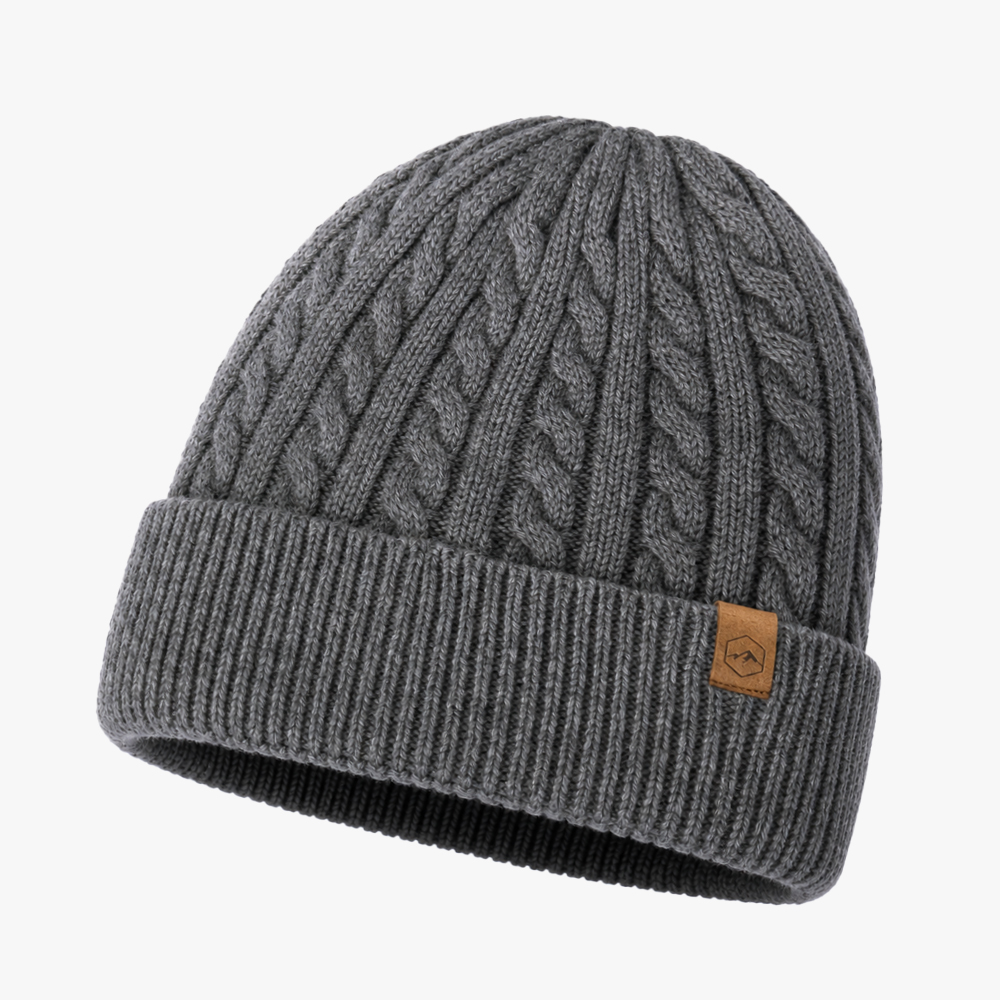 Luxury Cashmere Cable Knit Beanie