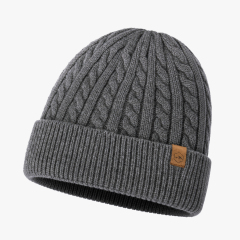 Luxury Cashmere Cable Knit Beanie