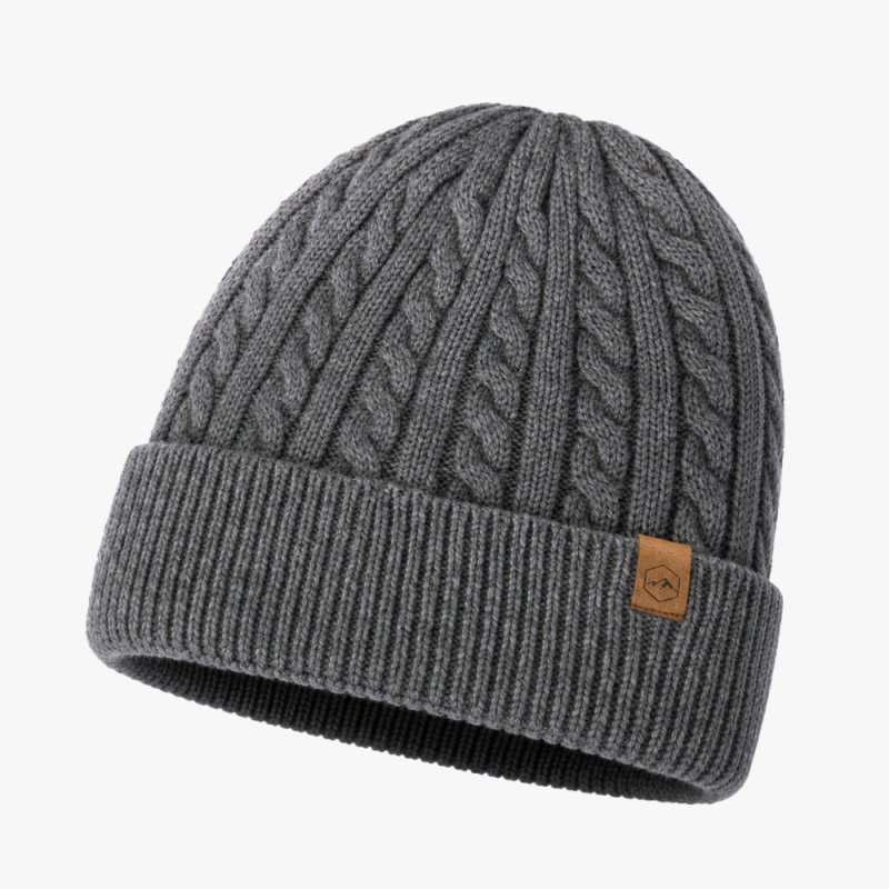 Luxury Cashmere Cable Knit Beanie