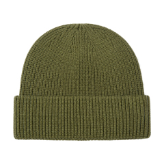 Short Rib Knit Fisherman Beanie
