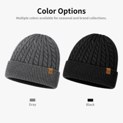 Luxury Cashmere Cable Knit Beanie