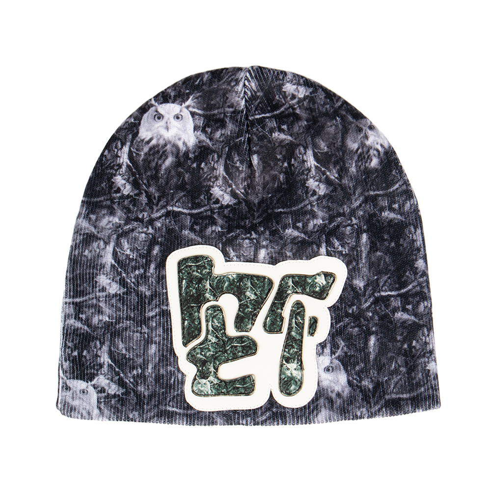 Custom Printed Polyester Skull Beanie