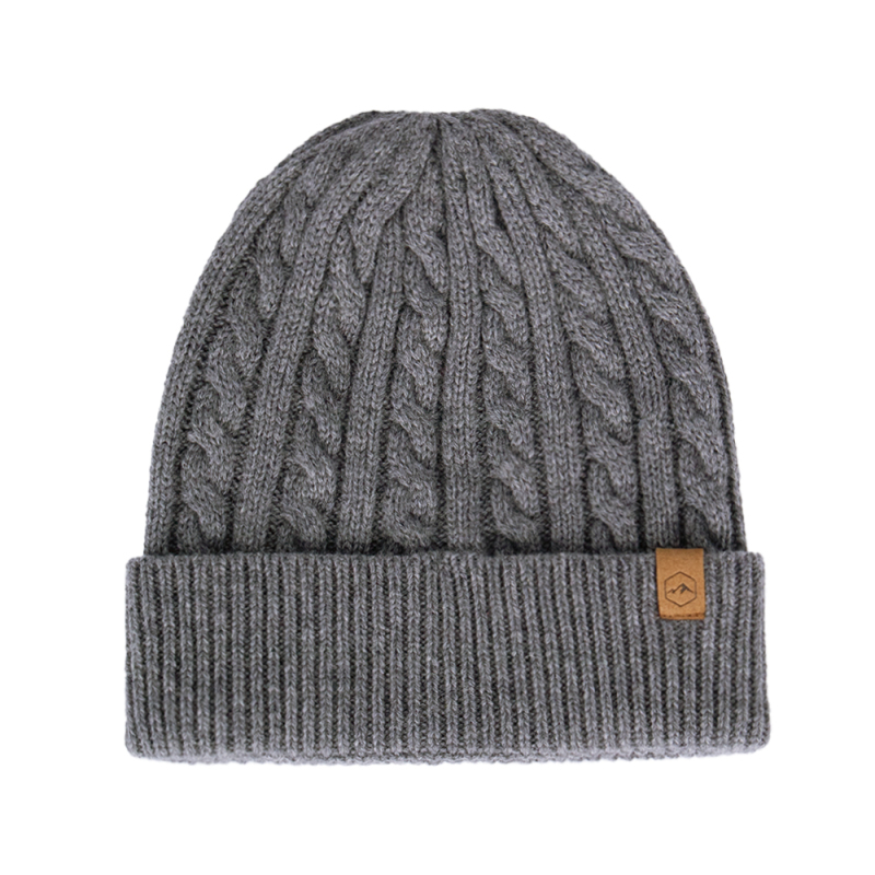 Luxury Cashmere Cable Knit Beanie