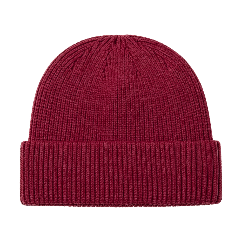 Short Rib Knit Fisherman Beanie