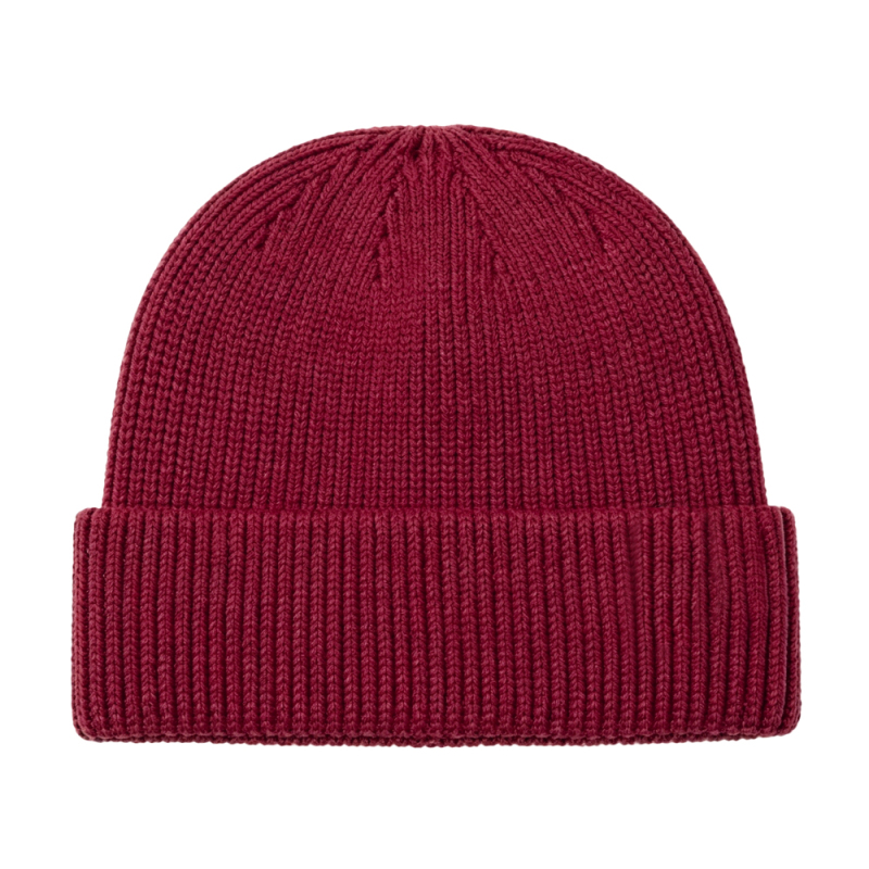 Short Rib Knit Fisherman Beanie