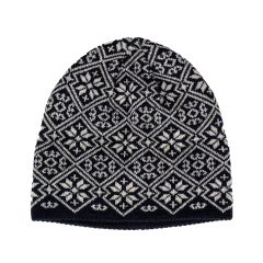 Nordic Mosaic Skull Beanie