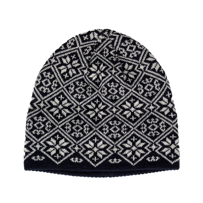 Nordic Mosaic Skull Beanie