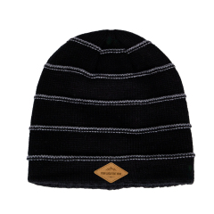 Contrast Trackline Skull Beanie