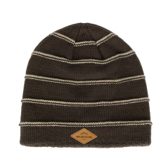 Contrast Trackline Skull Beanie