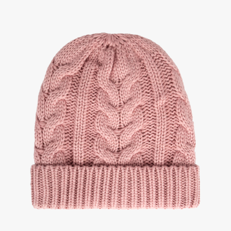 Sculpted Cable Rib Beanie