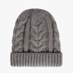 Sculpted Cable Rib Beanie