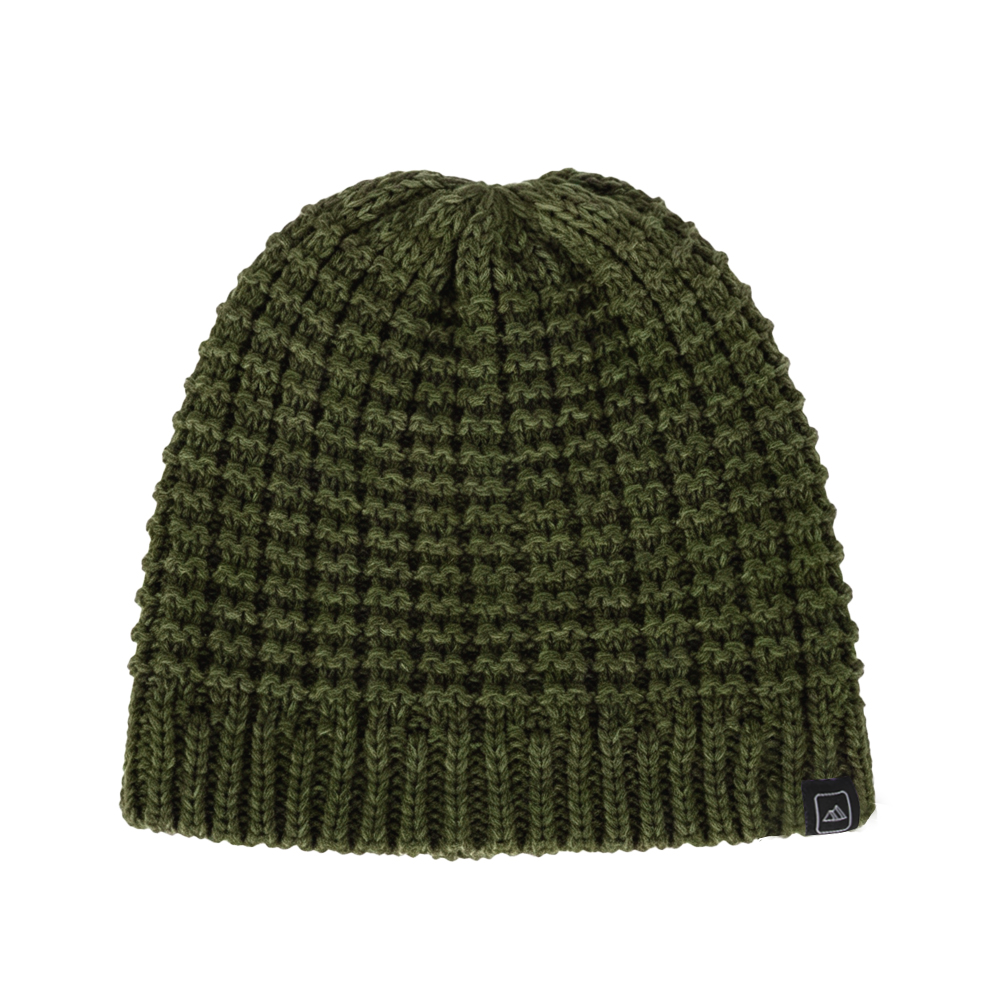 Marled Waffle Knit Beanie