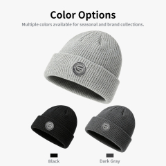 Urban Badge Ribbed Beanie