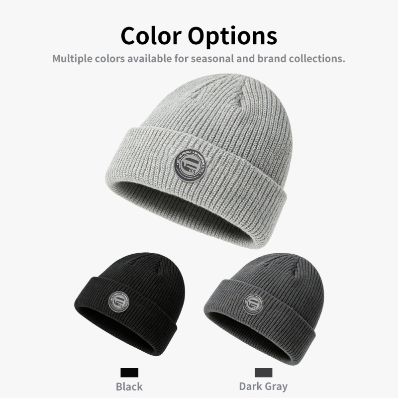 Urban Badge Ribbed Beanie
