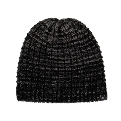 Marled Waffle Knit Beanie
