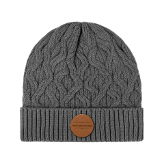 Sculpted Braid Cuff Beanie
