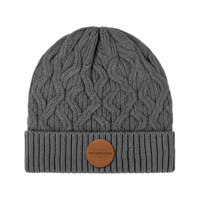 Sculpted Braid Cuff Beanie