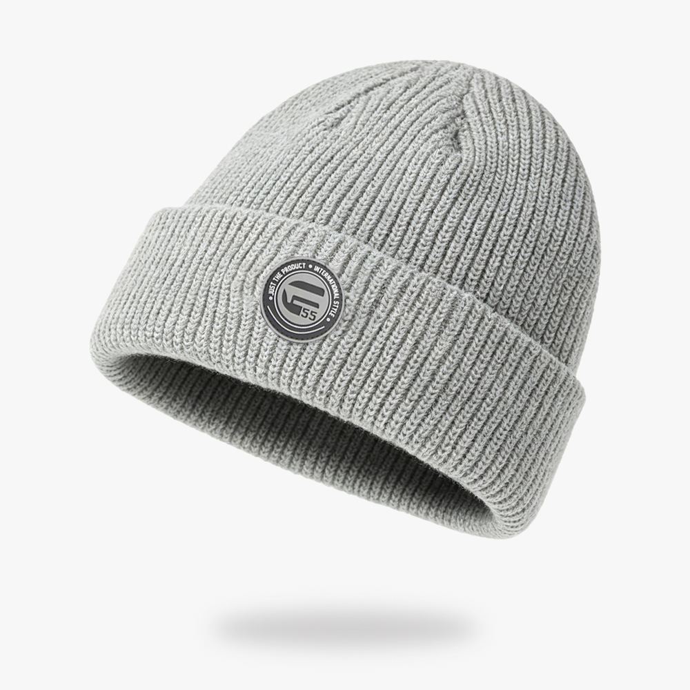 Urban Badge Ribbed Beanie
