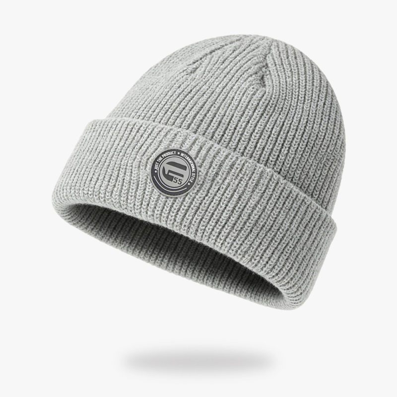 Urban Badge Ribbed Beanie