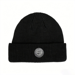 Urban Badge Ribbed Beanie