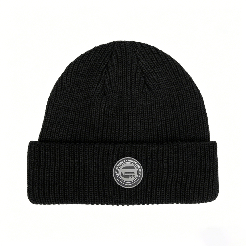 Urban Badge Ribbed Beanie
