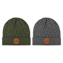 Sculpted Braid Cuff Beanie