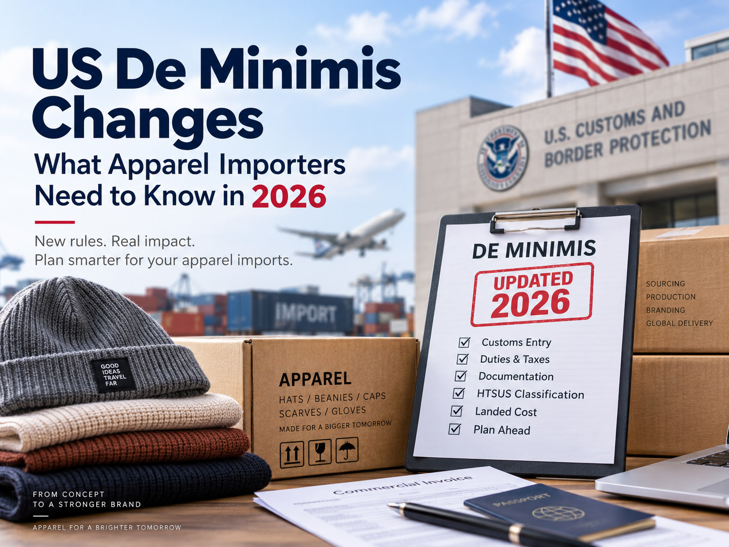 US De Minimis Changes: What Apparel Importers Need to Know in 2026
