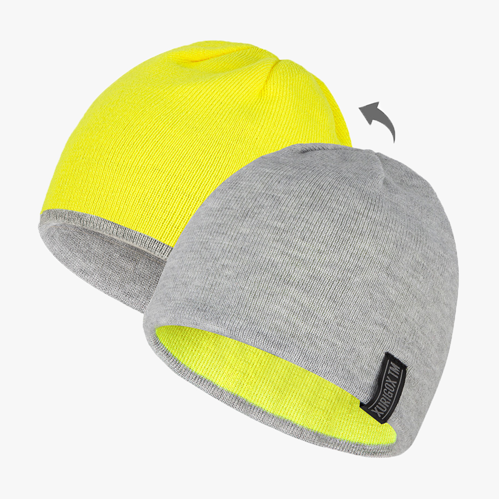 Reversible Brimless Fashion Beanie